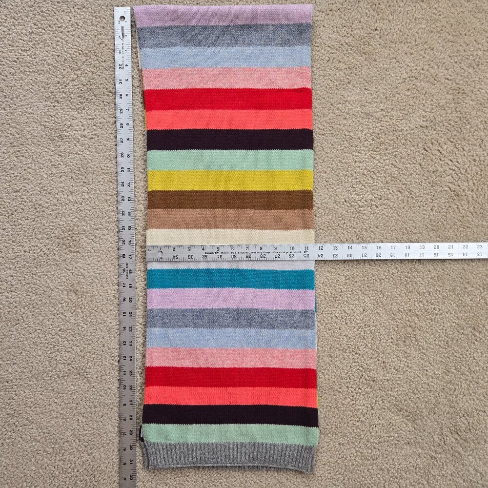 GAP Lambswool Blend Stripe Scarf